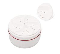 EMUKOEP Petite Machine à Laver 50 Secondes vers L'arrière Nettoyage Automatique Interrupteur - Machine à Laver à Turbine à Ultrasons 27W