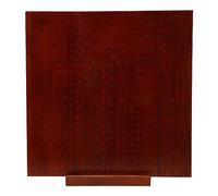 EMUKOEP Planche de blocage au crochet, tapis de blocage en bois fait à la main, pour tricot, crochet, carrés de grand-mère, 31,5 x 31,5 cm