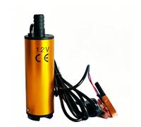 EMUKOEP Pompe D'extraction D' électrique, Pompe de Transfert Submersible en | Pompe de Transfert de Carburant avec Crépine Filtrante, Interrupteur de Style Bateau, Collier en Acier Inoxydable, pour
