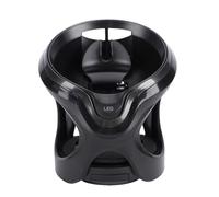 EMUKOEP Porte-gobelet pour Grille D'aération de Voiture, Support de Boisson pour Grille D'aération de Voiture, Support de Tasse de Voiture Réglable pour Sortie D'air, Porte-gobelet (Noir Gris)