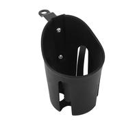 EMUKOEP Porte-gobelet Universel pour Moto, Support de Boisson avec Boutons-Pression à 360 Degrés, gravité Centrale Basse, pour la Plupart des Motos de Remplacement (Support Court)
