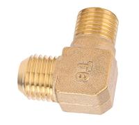 EMUKOEP Raccord de compresseur d'air à angle droit G1/4 en laiton 90° 13 x 14 mm pour systèmes pneumatiques avec une meilleure étanchéité à l'air