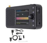 EMUKOEP Récepteur Radio Dab pour Voiture 2,4 Pouces Tft LCD Bluetooth 5.0 | Boîtier Abs, Adaptateur Dab, Compatible Voiture, Support de Ventilation, Fm 87,5-108 MHz, écran 2,4 Pouces, Batterie Li