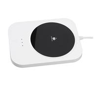 EMUKOEP Réchauffeur de Tasse à café alimenté par USB 55 ℃ Tapis Chauffant de Tasse Chaude Constante 9 V Blanc Arrêt Automatique pour Dortoir de Cuisine Pratique à Transporter 3,7 X 3,7 Pouces