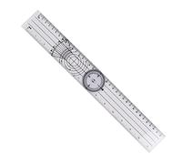 EMUKOEP Règle Orthopédique Multifonctionnelle, Règle D'angle Goniomètre Médical pour la Mesure des Articulations, avec échelles Claires pour L'ergothérapie et la Formation Médicale,