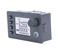 EMUKOEP Régulateur de Tension LCD DC stabilisé avec Coque à Double Boucle pour des Performances Stables