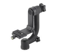 EMUKOEP Rotule Rotative Durable à 360 Degrés avec Boussole pour Une Photographie Stable des Oiseaux et de la Faune