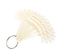 EMUKOEP Roue à Ongles Bâton de Vernis à Ongles 19 × 11 × 5 120 Pièces Sac Faux Pointe Bâton Manucure Vernis Gel Affichage Outils de Pratique