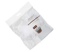 EMUKOEP Sac de Crépine D'évier de Cuisine, Filet de Filtre D'évier, Sac en de Polyester élastique à Mailles Fines, Collecteur de Déchets Alimentaires Jetables avec une Gran (30 pièces)