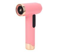 EMUKOEP Séchante à Cheveux Portable 200W, Charge USB sans Fil, 100 000 Tr/Min, Séchoir à Souffle Haute Puissance pour les étudiants, Séchage Silencieux et Rapide (Rose)
