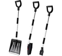 EMUKOEP Sentifier Set Set Car Snow Phelable Repoval Tool Tool Scraper Garden Garden Hand Tools (Couleur Assortie)