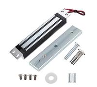 EMUKOEP Serrure Magnétique électrique DC12V, Serrure électromagnétique avec Force de Maintien élevée, Porte Magnétique pour un Contrôle D'accès sécurisé, Durable et Fiable pour une