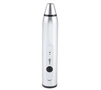 EMUKOEP Shaker à Lait électrique Multifonctionnel avec 3 Vitesses Réglables Blanc pour L'art du Latte (Argent)