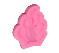 EMUKOEP Silicone flammé, sûr, sans odeur, haute température à basse température, libération facile, décoration exquise, large application pour la cuisson du chocolat, des gâteaux, de la décoration, du