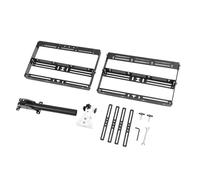 EMUKOEP Support de toit satellite rotatif à 360 °, inclinable à 160 °, acier allié, convient pour 8 briques avec installation facile