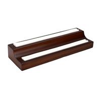 EMUKOEP Support pour Médiators en Bois avec Fentes à Deux Rangées pour Médiators