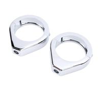 EMUKOEP Supports de Tube de Fourche de Moto 49 Mm pour la Relocalisation des Clignotants