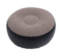 EMUKOEP Tabouret de Flocage Gonflable, Portable 24,4 X 24,4 X 12,2 Pouces pour Le Camping (Café)