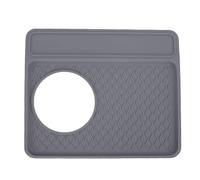 EMUKOEP Tapis de Bourrage de café en Silicone, Ajustement Parfait pour les Machines 870 et 880 Tapis de Bourrage étanche pour une Préparation de café sans Gâchis (Grise)