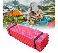 EMUKOEP Tapis de Couchage Pliable en Forme de Caisse à œufs, Double Coussin de Couchage épais en PVC Souple pour Le Camping et Le Fitness en Plein Air (186 * 57)