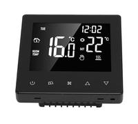 EMUKOEP Thermostat Intelligent, Régulateur de Température à écran Tactile, Thermostat D'ambiance, Domestique avec Plage de 5 à 45 °C, 2 W, Faible Puissance pour Chauffa