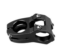EMUKOEP Tige de VTT Réglable, Conception Aérodynamique Légère pour Vélo de Route, BMX, Alliage D'aluminium (Noire)