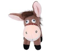 EMUKOEP Tissu à L'âne, Jouet en Peluche D'âne Mignon, Doux, Confortable, Vivant pour Les Enfants, Les Garçons et Les Filles (Brun)