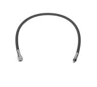 EMUKOEP Tuyau Haute Pression de Plongée Sous-marine, pour le Gonflage du BCD et des Connexions Sûres, équipement Essentiel pour Chaque Aventure de Plongée (45 cm)