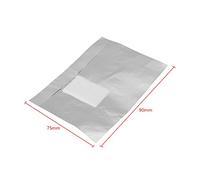 EMUKOEP Wraps Tampons Dissolvants de Vernis à Ongles Pré-trempés 19 × 14 × 2 100 Pièces Sac Professionnel Feuille D'aluminium Gel Vernis à Ongles Dissolvant Enlèvement Soak Off Wraps