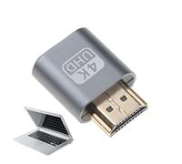 Émulateur d'affichage virtuel, émulateurs vidéo prend en charge 1920 x 1080, adaptateur pass-throux, port connecté à un moniteur externe, pour extendeur/récepteur AV Tumotsit
