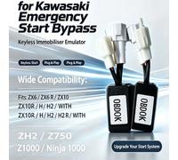 Émulateur d'antidémarrage pour Kawasaki, démarrage d'urgence pour moto Yamaha, contournement du démarrage d'urgence pour ZX6 R, ZX10, ZX10R H H2