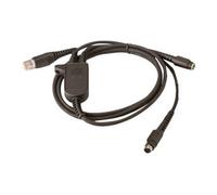 - Emulateur de clavier / câble d'alimentation - RJ-45 (M) pour PS/2, alimentation - 3 m - bobiné - noir