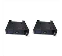Émulateur de lecteur de disquettes SFRM44-U100LQD-435 (2 unités) avec écran OLED et encodeur rotatif.