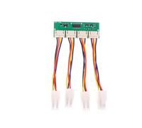 Émulateur de Simulateur de Ventilateur Carré 4 Broches 12 V 4 en 1 Spécial pour S21 T21 Fan Spoofer Dummer