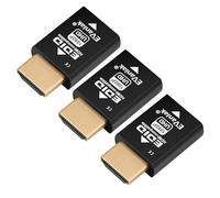 Émulateur EDID HDMI Mini Passthrough - 1920x1080@59Hz | Conception compacte | Compatible avec les commutateurs HDMI, les rallonges, les récepteurs AV, les répartiteurs vidéo - 3 pièces