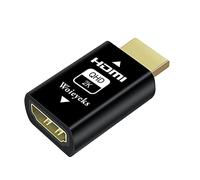 Émulateur HDMI edid Passthrough-1920 x 1080 @ 60 Hz Résolution par défaut Prise factice HDMI Émulateur d'affichage fantôme sans tête pour interrupteurs HDMI/extension/récepteur AV/répartiteurs vidéo, etc