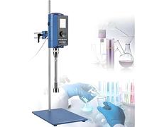Émulsifiant à affichage numérique haute vitesse, machine de dispersion de laboratoire, outil d'homogénéisation à haute cisaillement 500 W, vitesse de 2000-28000 tr/min, capacité de traitement 5-10 000