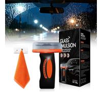 Émulsion for vitres, nettoyant à main, dégraissant for vitres de voiture, formule sans traces for pare-brise, écologique, puissant, facile à utiliser, qualité supérieure(1)