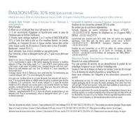 Émulsion métal 30% sols spécial trafic intense 5 L