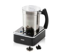 DOMO Mousseur à lait DO717MF 650 W 230 ml 3 fonctions Noir/Inox
