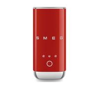 Smeg Mousseur à lait électrique MFF02RDEU – 3 fonctions, 500 W, 120/180 ml, fouet amovible – Rouge