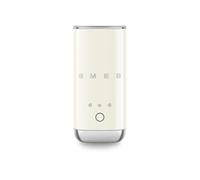 Smeg MFF02CREU Mousseur et réchauffeur de lait Automatique Chrome, Crème