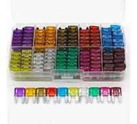 EMVIXTGLK Lot de 240 mini boîtes à fusibles pour voiture, bateau, camion, 3 A, 5 A, 7,5 A, 10 A, 15 A, 20 A, 25 A, 30 A, 35 A, 40 A