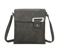 EMVY Cornerstone Collection Sac à bandoulière à rabat - 25,5 × 28 × 2 cm - Rabat magnétique avec fermeture éclair supérieure sécurisée - 2 compartiments, fermeture éclair intérieure et 2 poches
