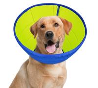 Emwel Collier conique en maille souple pour chien après chirurgie pour éviter le léchage - Collier de récupération réglable pour la protection des plaies, confortable et léger pour chiens de taille XL