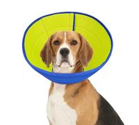 Emwel Collier conique souple pour chien après chirurgie - Collier de récupération réglable pour la protection des plaies, confortable et léger pour chiens de taille moyenne