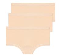 EMY Culotte Fille Sport Coton Élastique - Shorty Confortable Danse Gymnastique Patinage - Lot de 3 Boxers Doux Respirants - Tailles 4 à 12 Ans