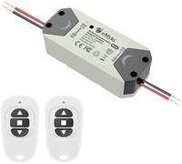 eMylo Smart Wireless RF Motor Controller Relay Switch Module DC 12V Motor Remote Control Switch 5V-24V for Rolling Door/Electric Curtain/Water Pump Motor Control Forward/Rear