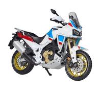 EMYMPUKSCK Pour Africa Twin Adventure Simulation Alliage Moto Modèle Avec Scène Base Arrière-plan Moto 1:18