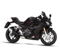 EMYMPUKSCK Pour QJmotor SAI 600RS Modèle réduit de moto en alliage moulé sous pression, jouet de collection, véhicule tout-terrain, voiture jouet 1:12